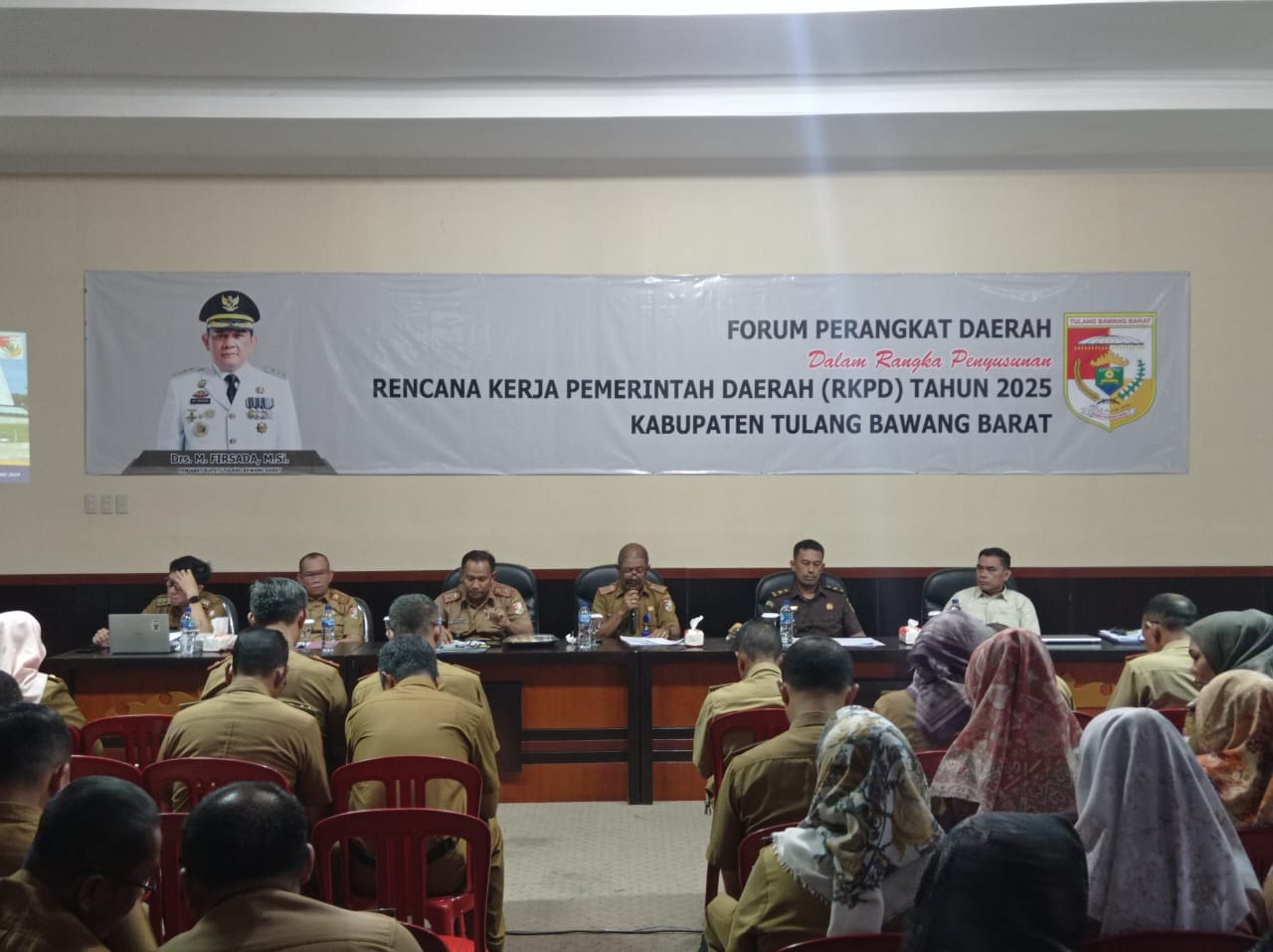 Pemkab Tubaba Gelar Forum Perangkat Daerah RKPD Tubaba Tahun 2025